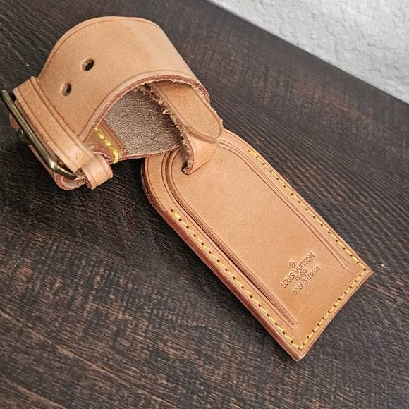 Louis Vuitton Accessories - Louis vuitton luggage tag and handle strap
